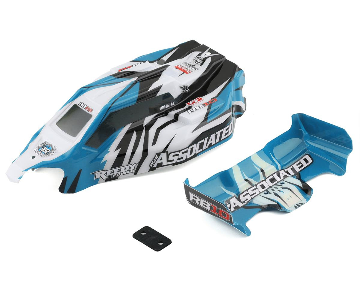 Team Associated 72017 RB10 Body and Wing, Blue - Small Addictions RC