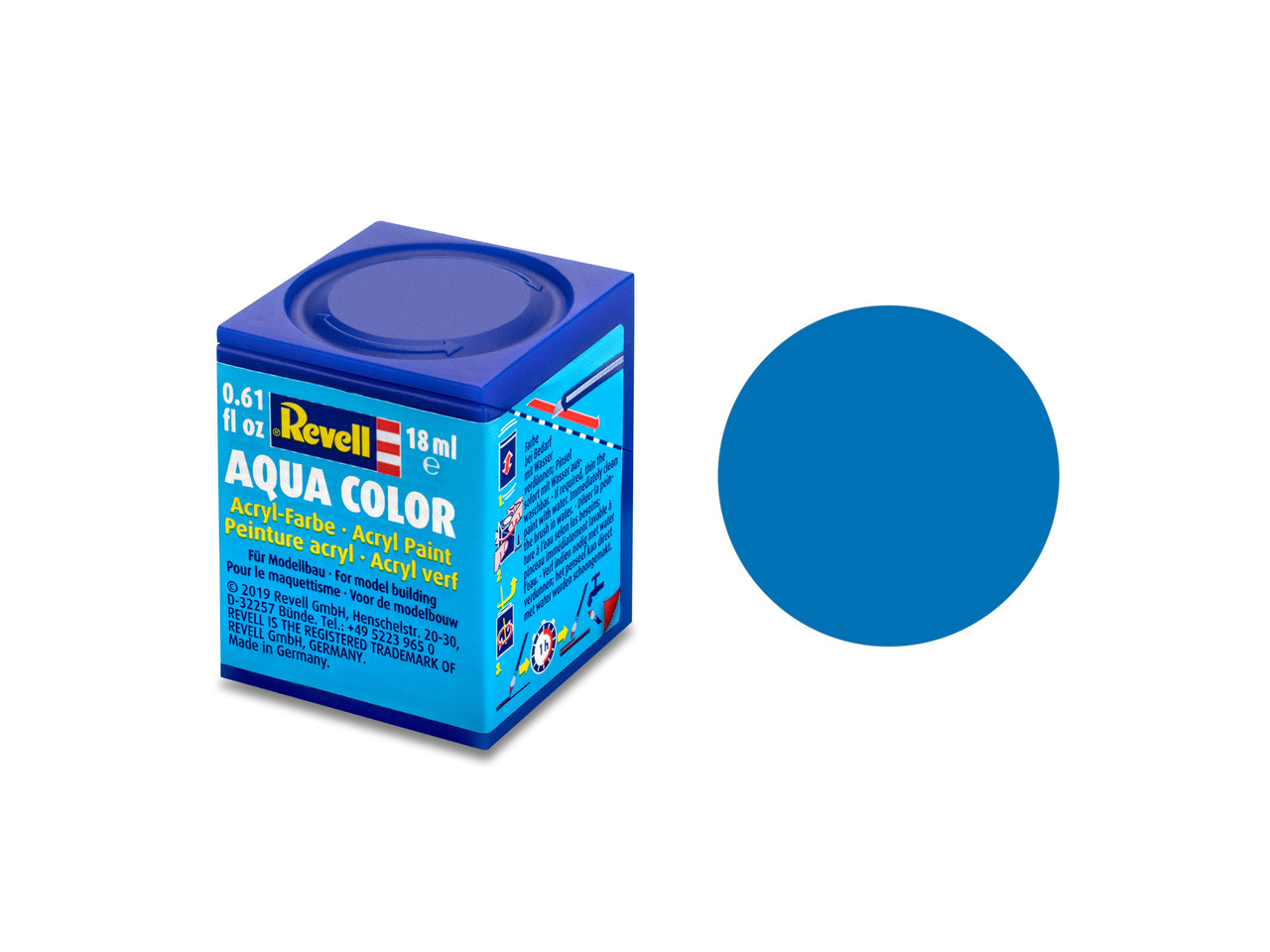Revell Aqua Color 36156 Blue Matte 18ml