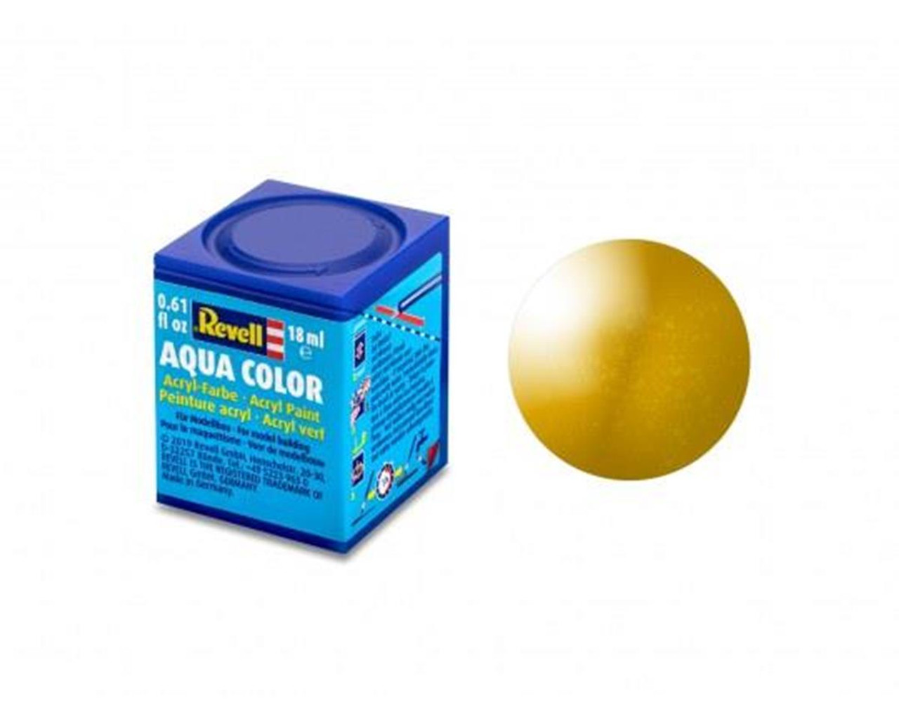 Revell Aqua Color 36192 Brass Metallic 18ml