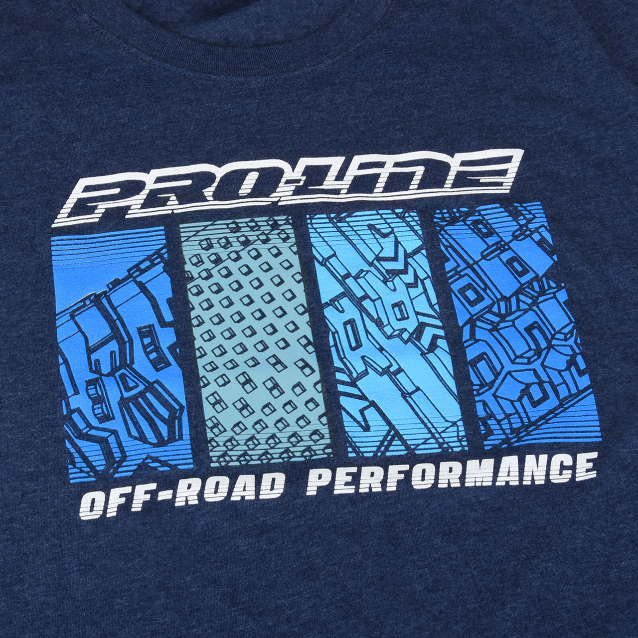 Pro-Line Quarter Tread Navy T-Shirt - Medium