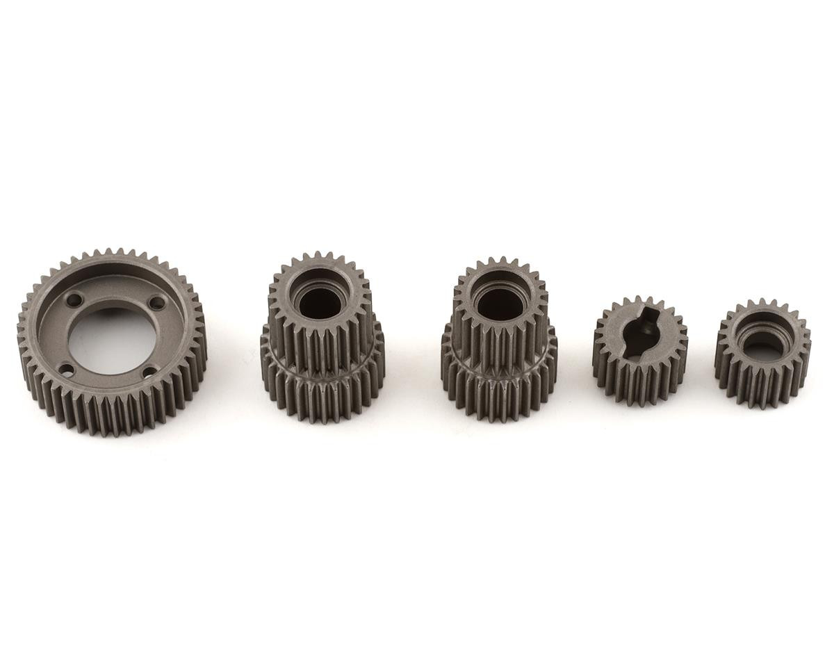Axial 232068 Transmission Metal Gear Set: LCXU - Small Addictions RC