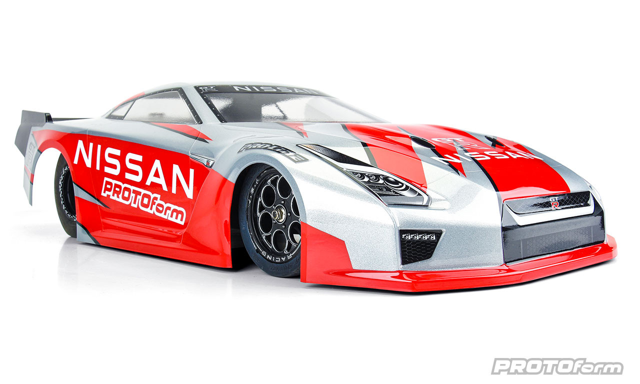 Protoform 1585-00 1/10 Nissan GT-R R35 Clr Body: Losi 22S Drag Car