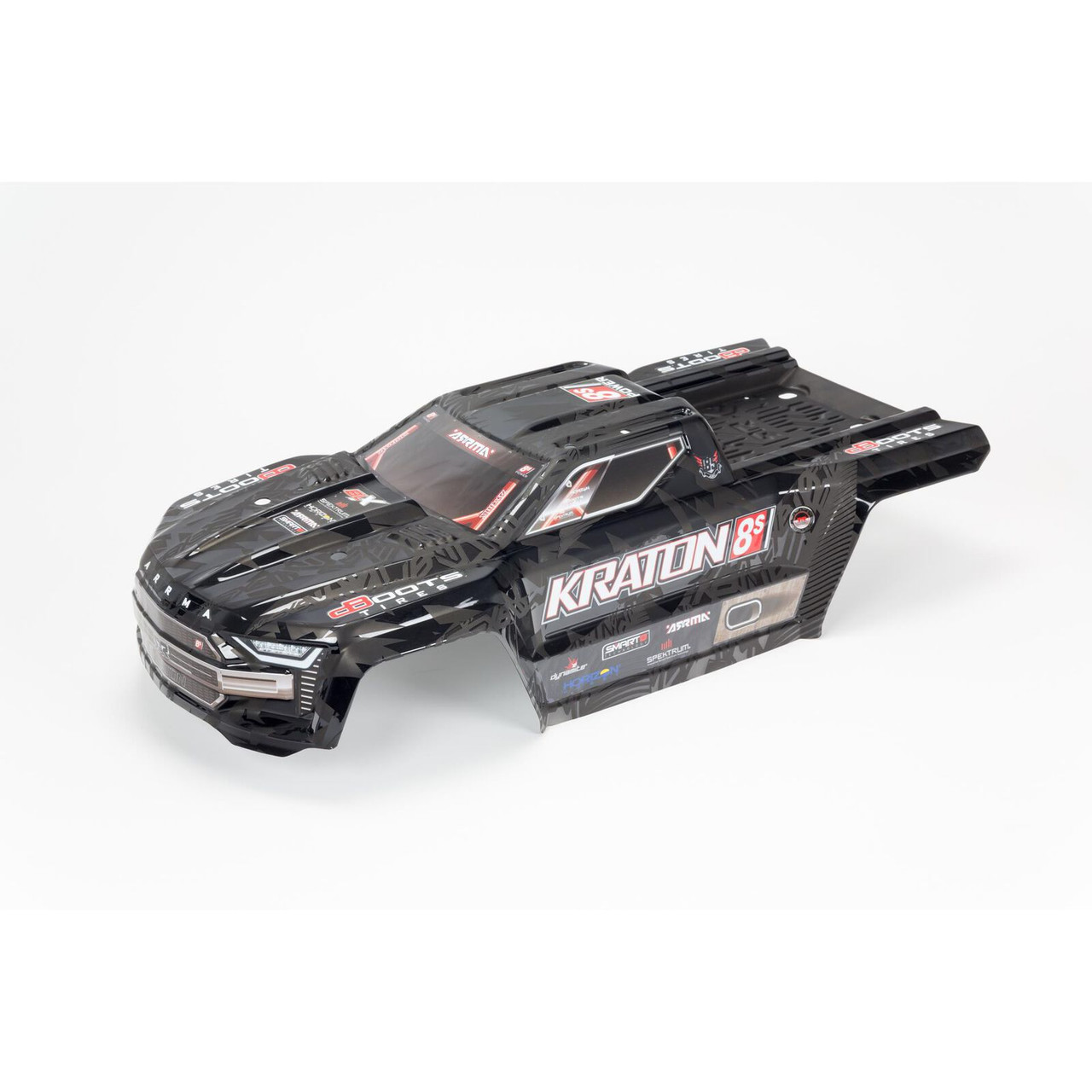 Arrma 409008 KRATON 8S Finished Body (Black)