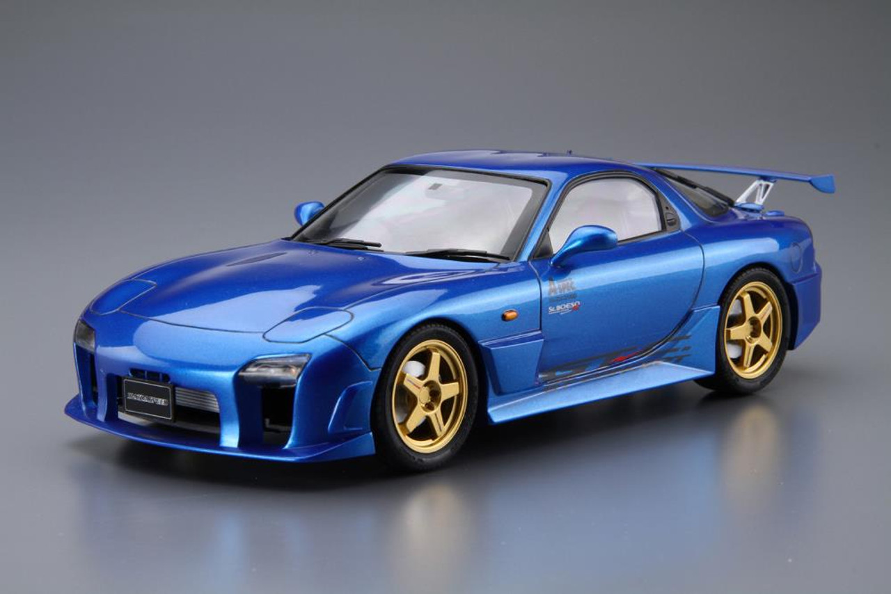 Aoshima 61473 1/24 1999 Mazda FD3S RX7 A-Spec GT-C 2-Door Car