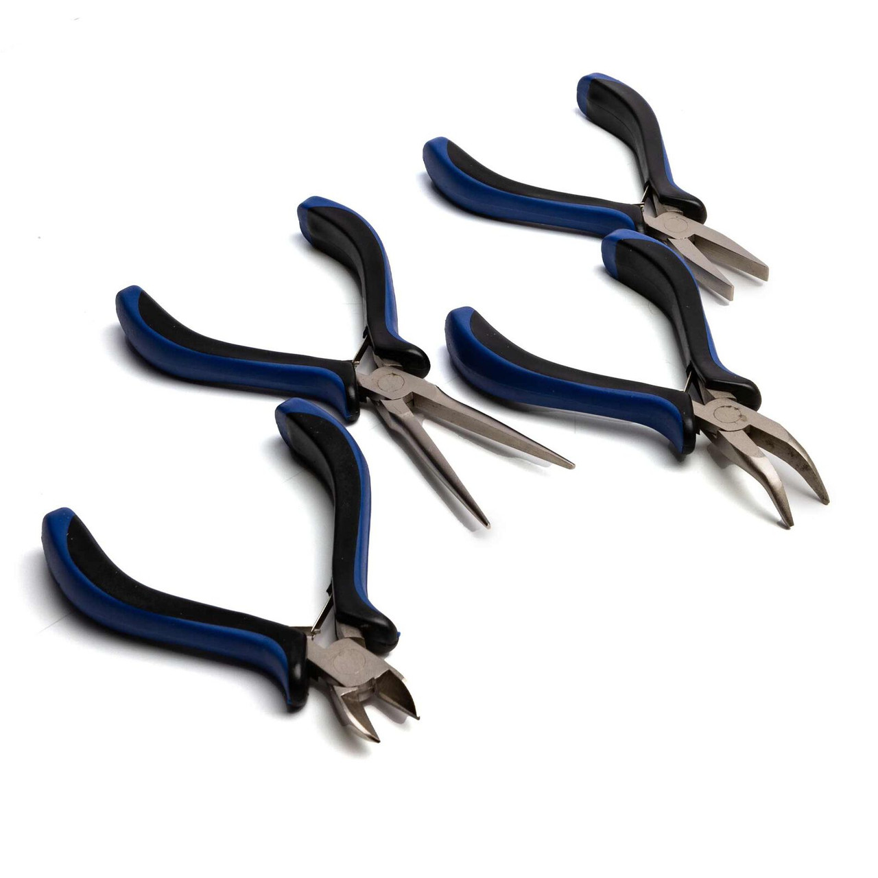 Hobby Essentials Pliers, Springloaded Set (4pc)