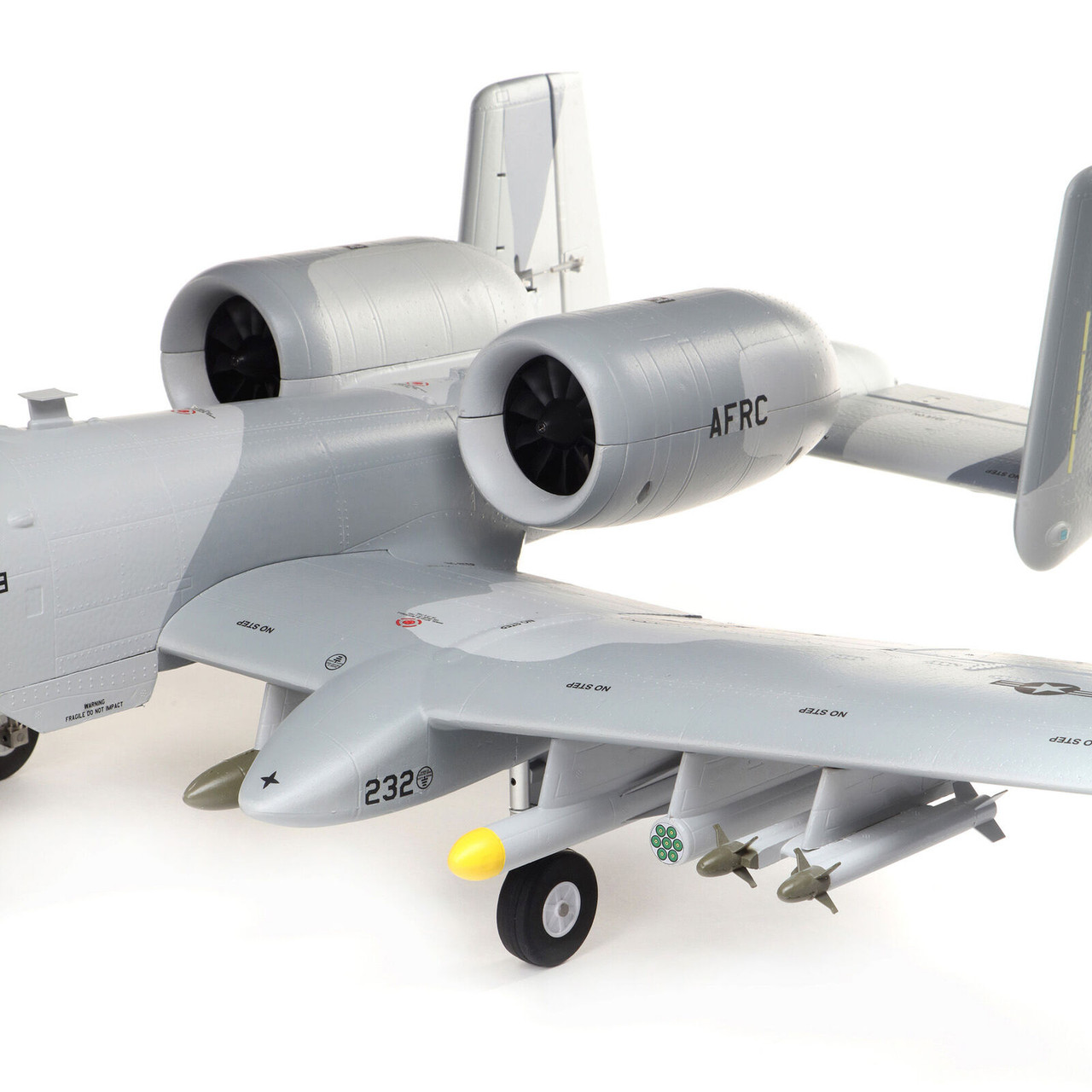 Eflite A-10 Thunderbolt II Twin 64mm EDF BNF Basic with AS3X and SAFE Select