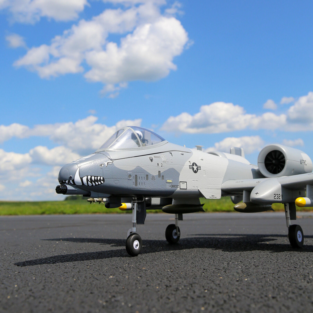 Eflite A-10 Thunderbolt II Twin 64mm EDF BNF Basic with AS3X and