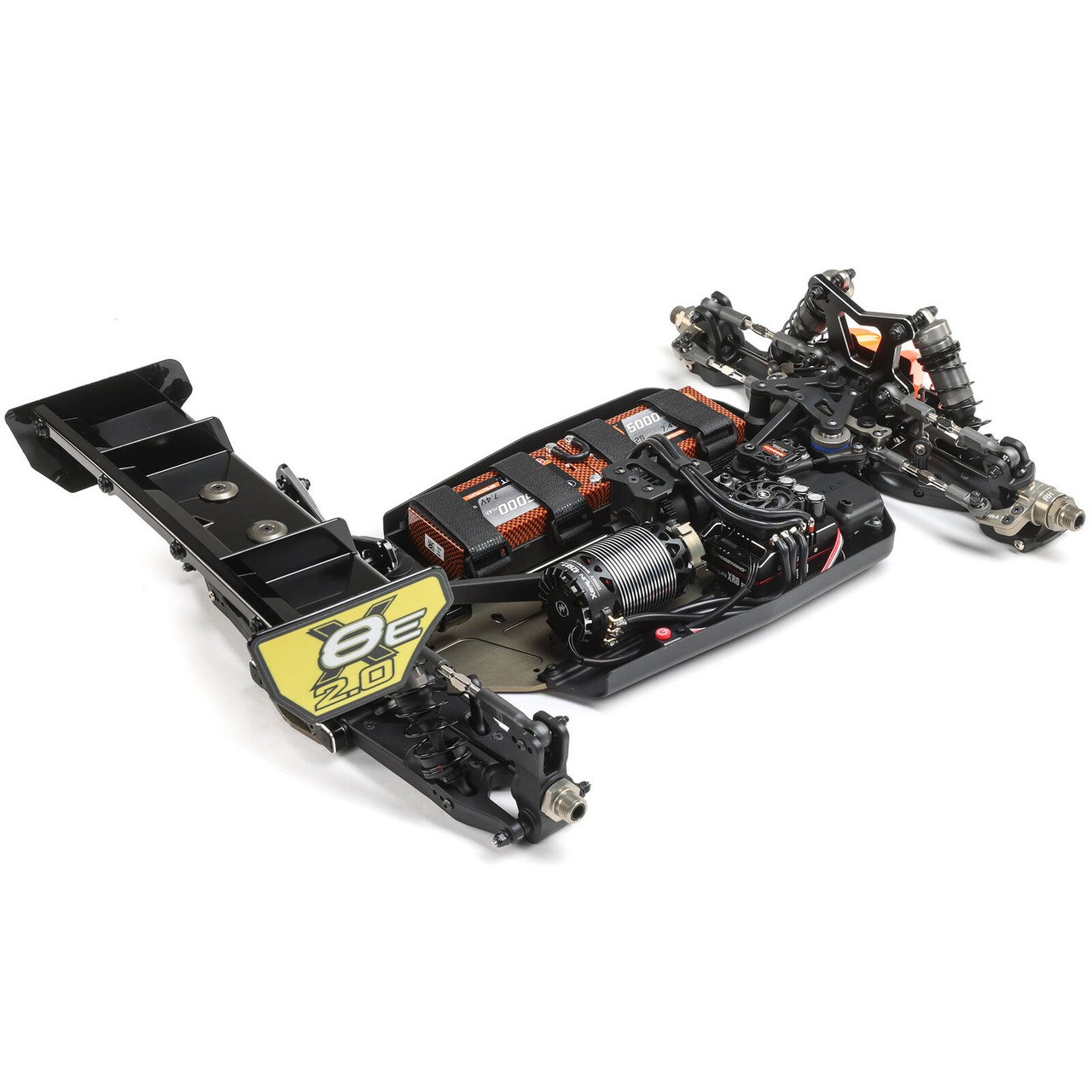 Team Losi Racing 1/8 8IGHT-X/E 2.0 Combo 4WD Nitro/Electric Race Buggy Kit