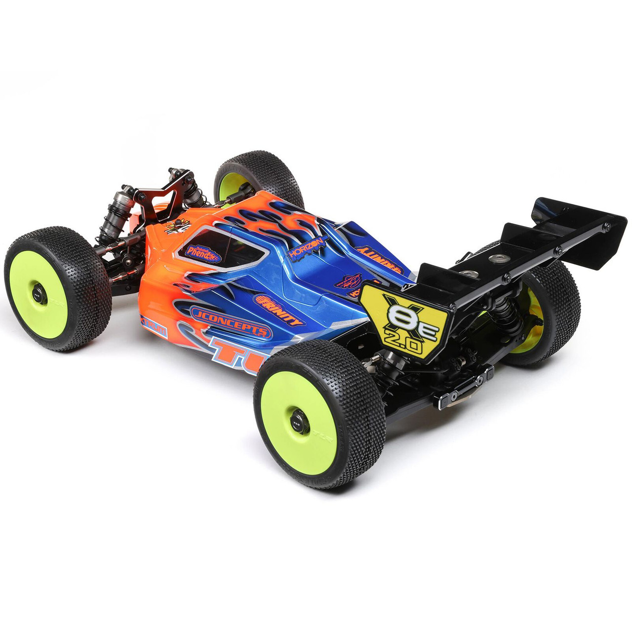 Team Losi Racing 1/8 8IGHT-X/E 2.0 Combo 4WD Nitro/Electric Race Buggy Kit