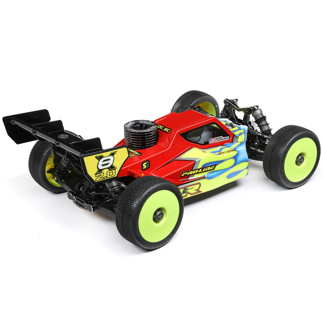 Team Losi Racing 1/8 8IGHT-X/E 2.0 Combo 4WD Nitro/Electric Race