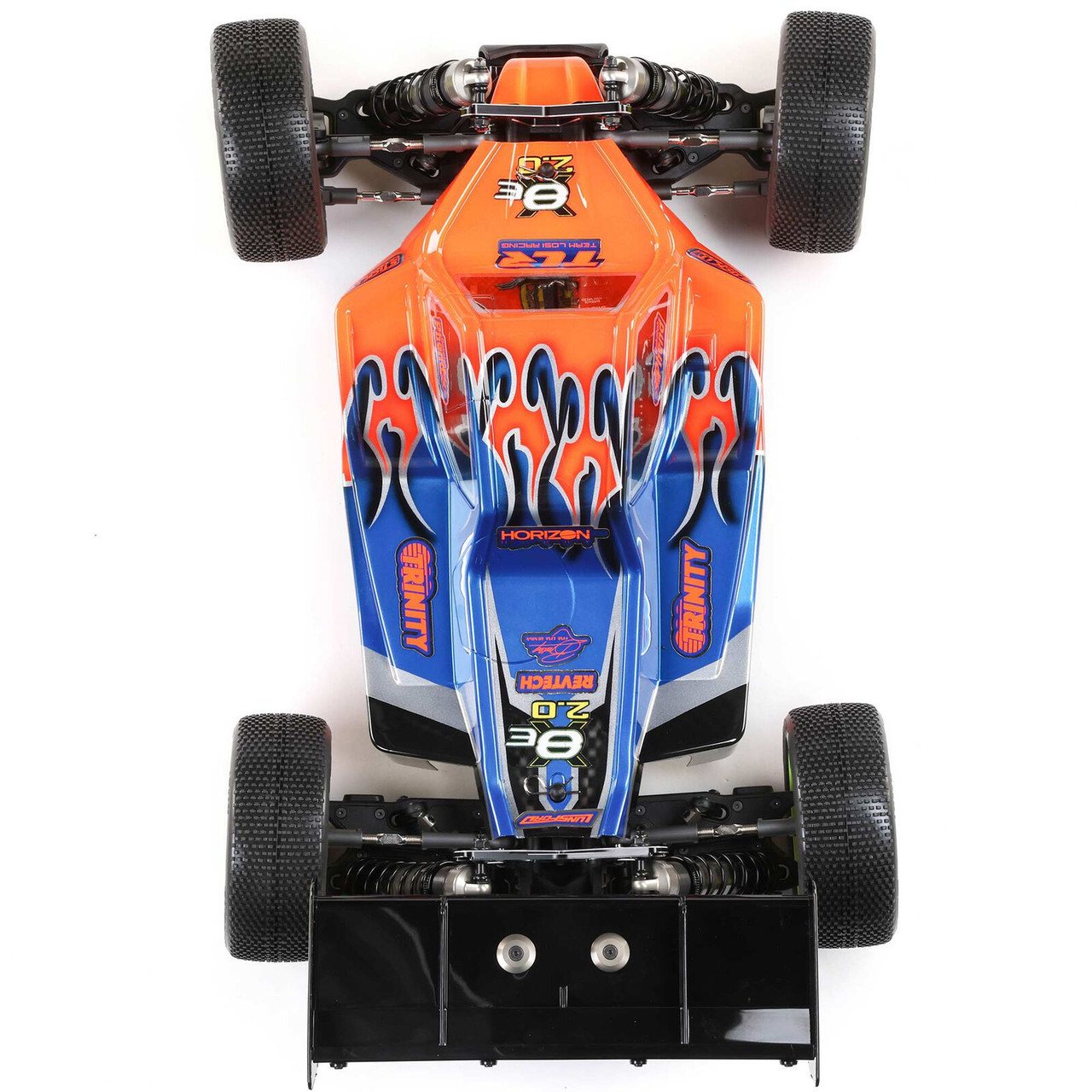 Team Losi Racing 1/8 8IGHT-X/E 2.0 Combo 4WD Nitro/Electric Race Buggy Kit