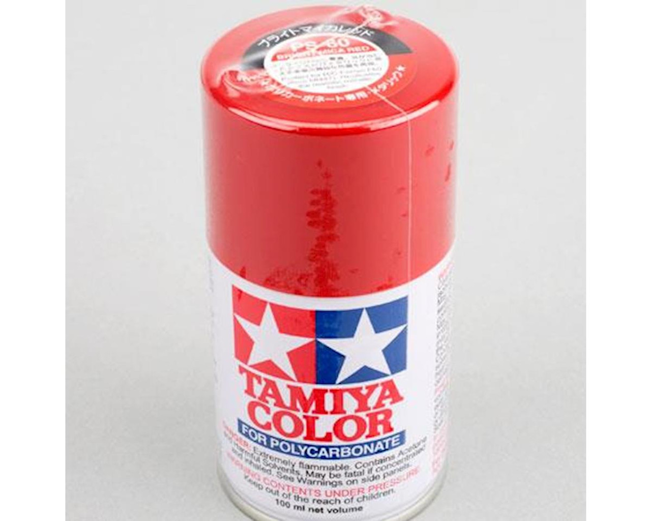 PS-37 Translucent Red R/C Spray Paint FOR POLYCARBONATE (100ml