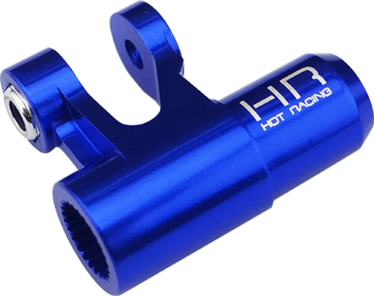 Hot Racing Aluminum Steering Servo Horn Arm (Blue): X-Maxx