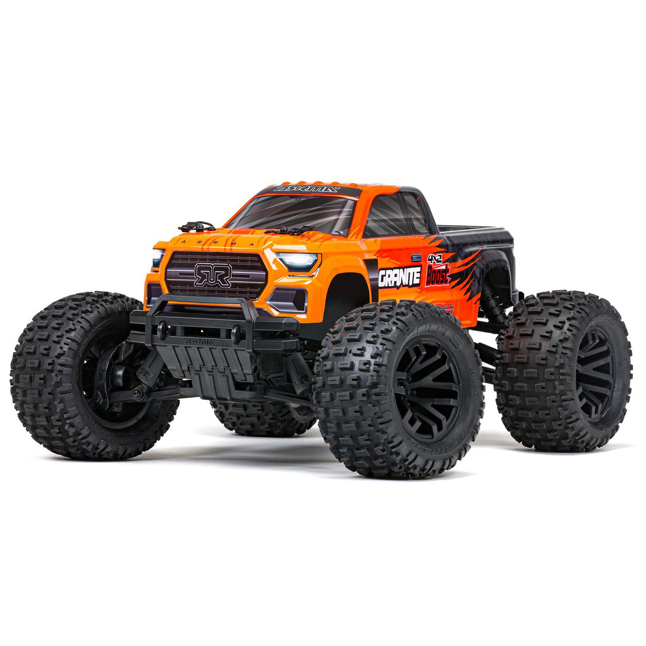 Arrma 1/10 GRANITE 4X2 BOOST MEGA 550 Brushed Monster Truck RTR, Orange