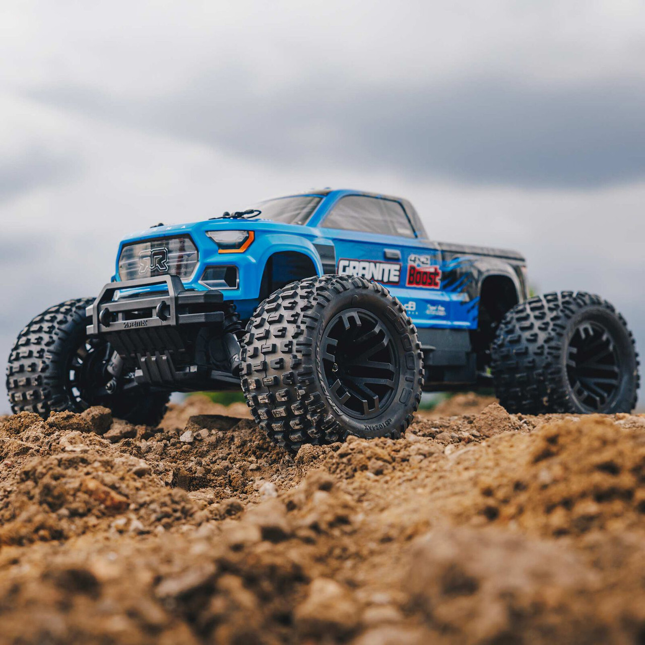 Arrma 1/10 GRANITE 4X2 BOOST MEGA 550 Brushed Monster Truck RTR, Blue