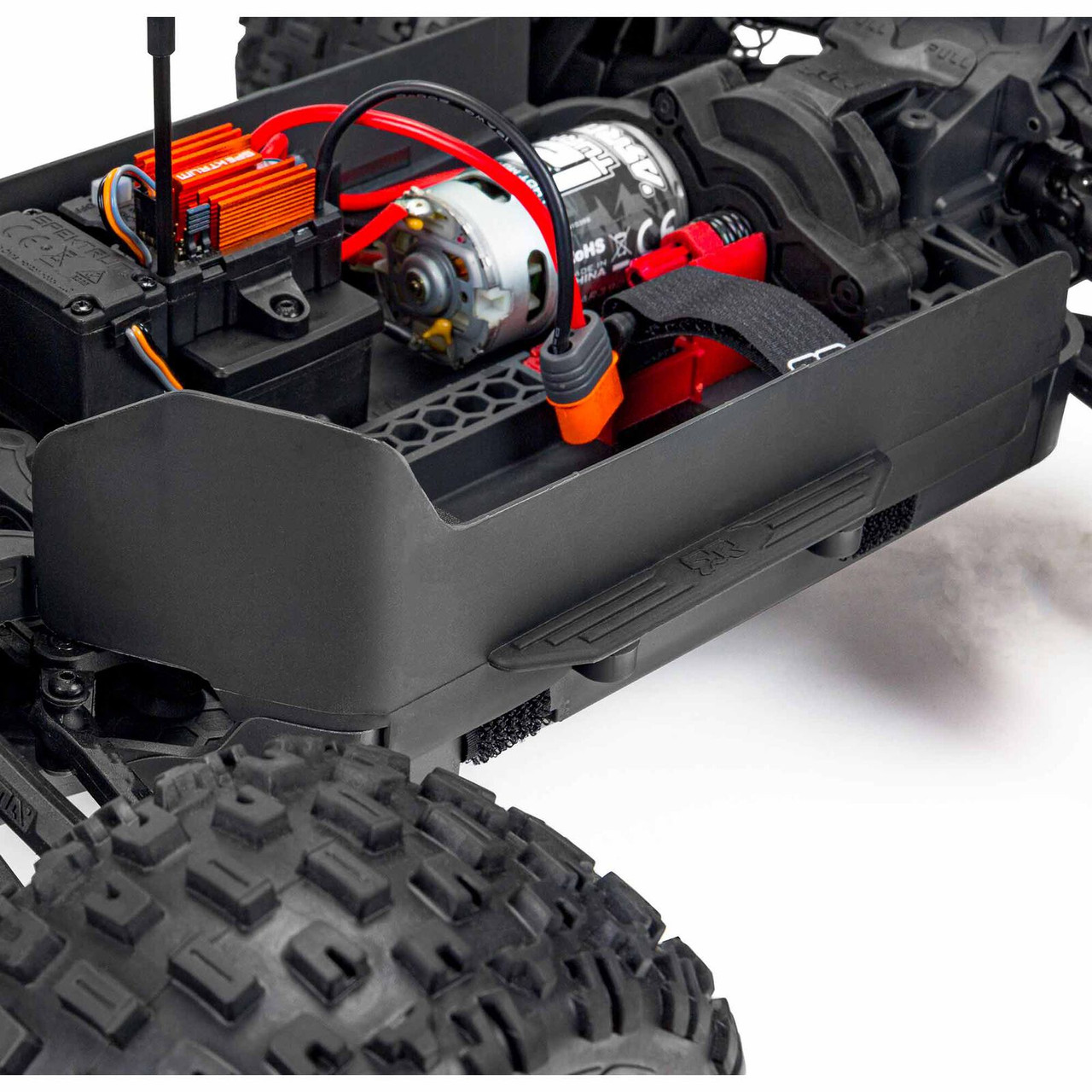 Arrma 1/10 GRANITE 4X2 BOOST MEGA 550 Brushed Monster Truck RTR with Battery & Charger, Orange