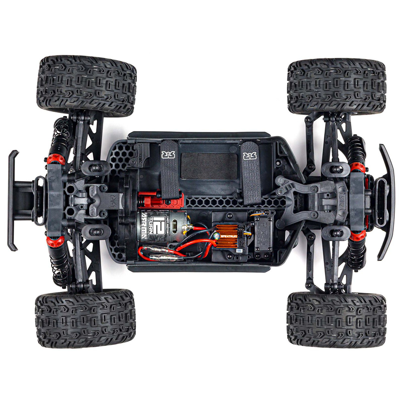 Arrma 1/10 VORTEKS 4X2 BOOST MEGA 550 Brushed Stadium Truck RTR with Battery & Charger, Gunmetal