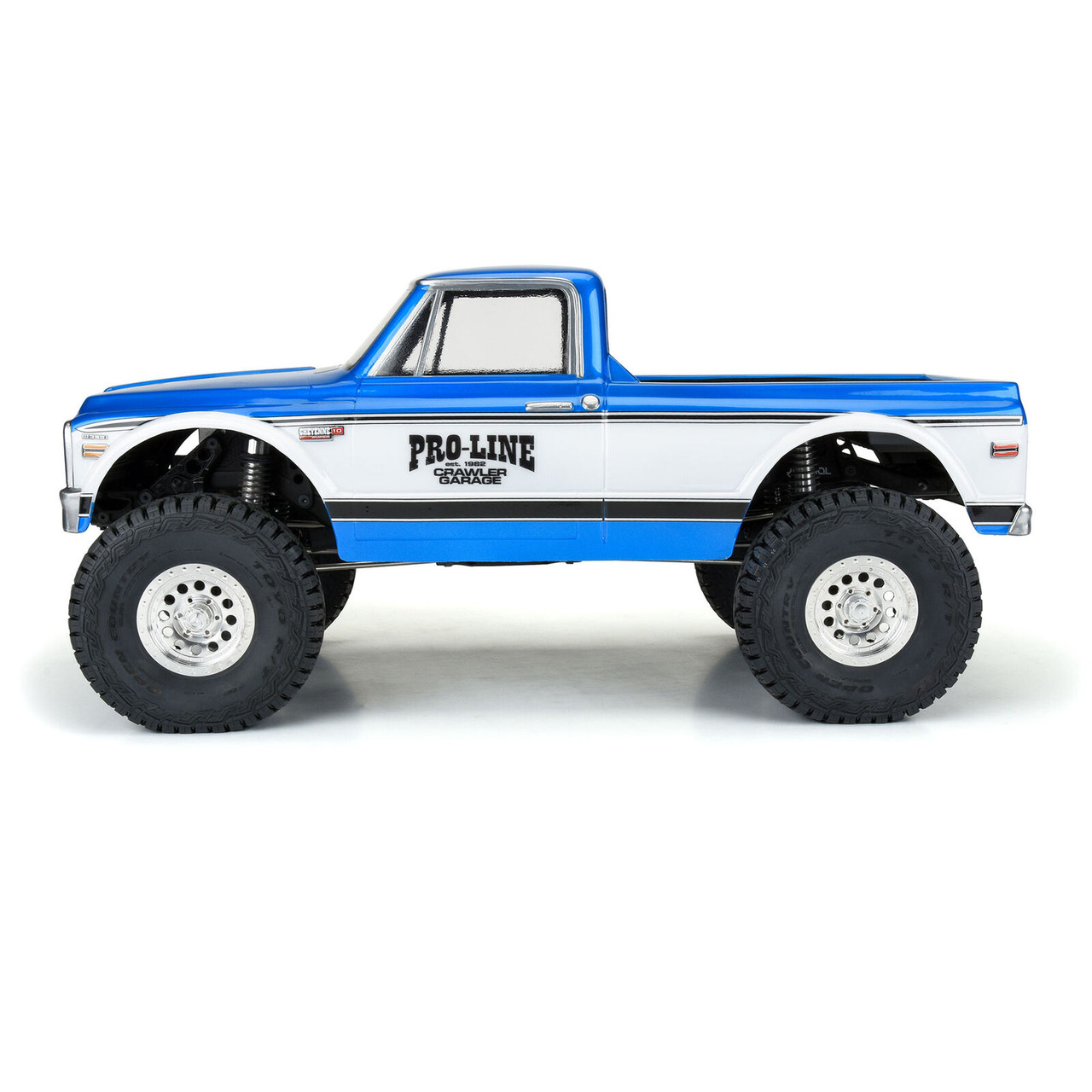 Proline 3604-00 1/10 1972 Chevy K-10 Clear Body 12.3" Wheelbase Crawlers