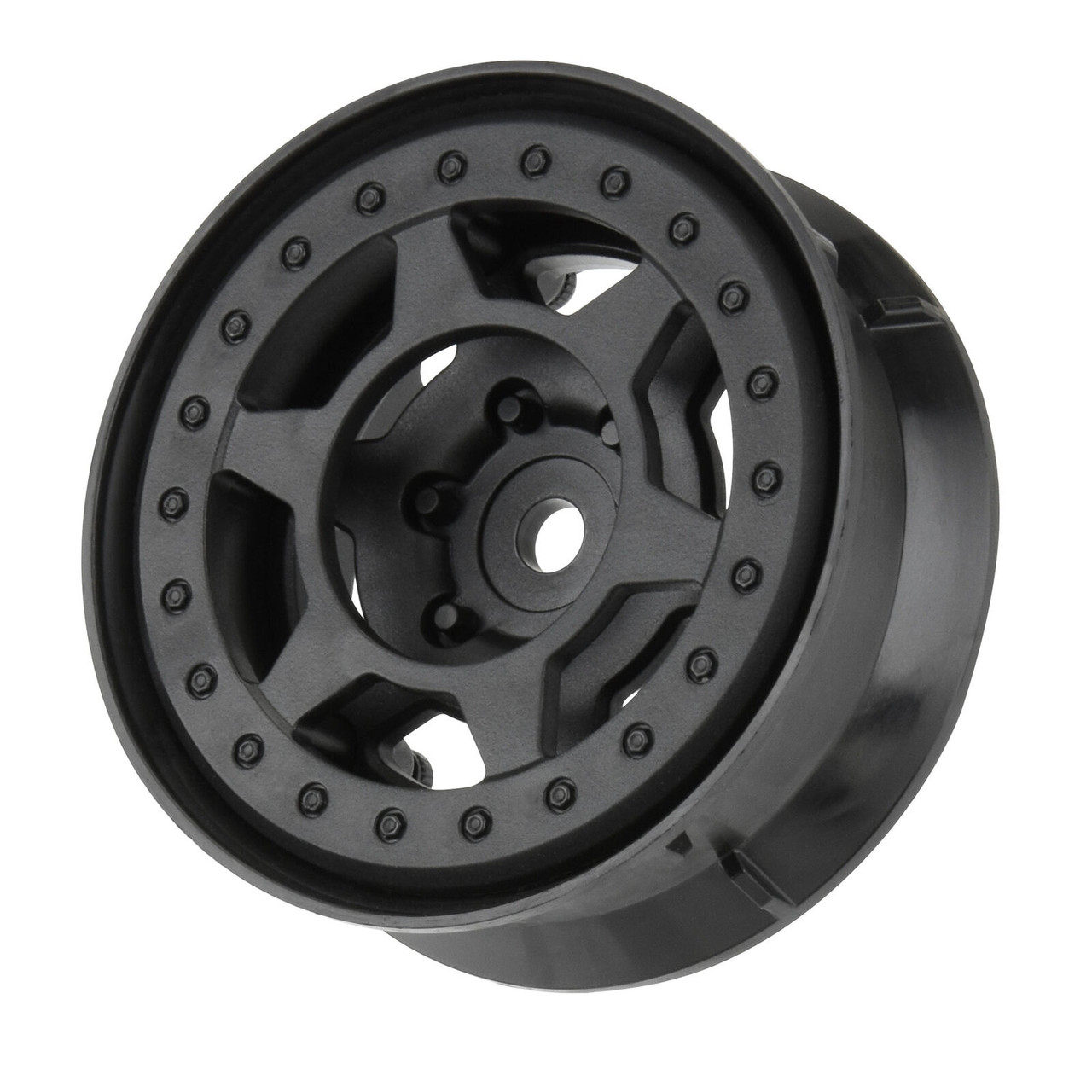 Proline 2809-03 1/10 Holcomb F/R 1.9" 12mm Crawler Bead-Loc Wheels (2) Black