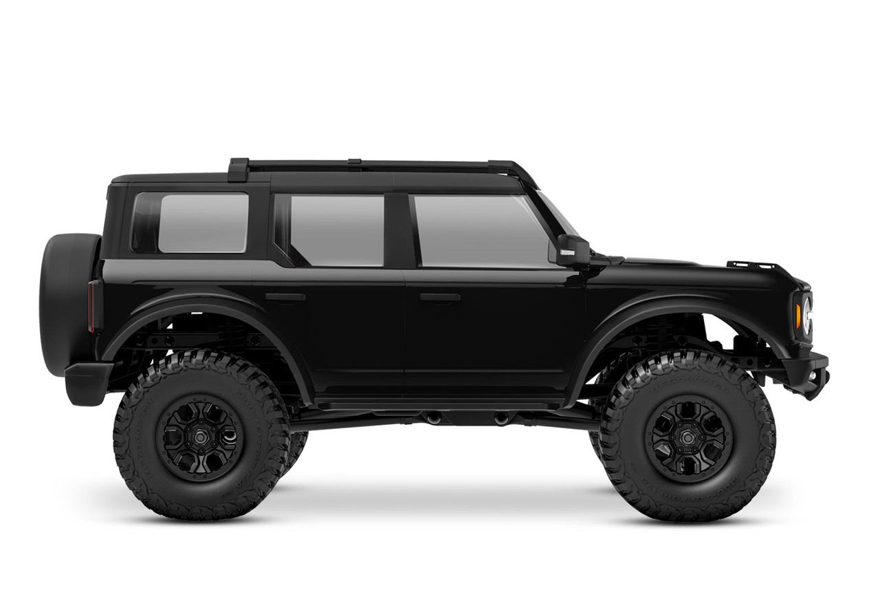 Traxxas trx4m フォードBronco 黒 オフロードRCカー Traxxas TRX-4M 1/18 Scale Ford Bronco RTR, Black - Small