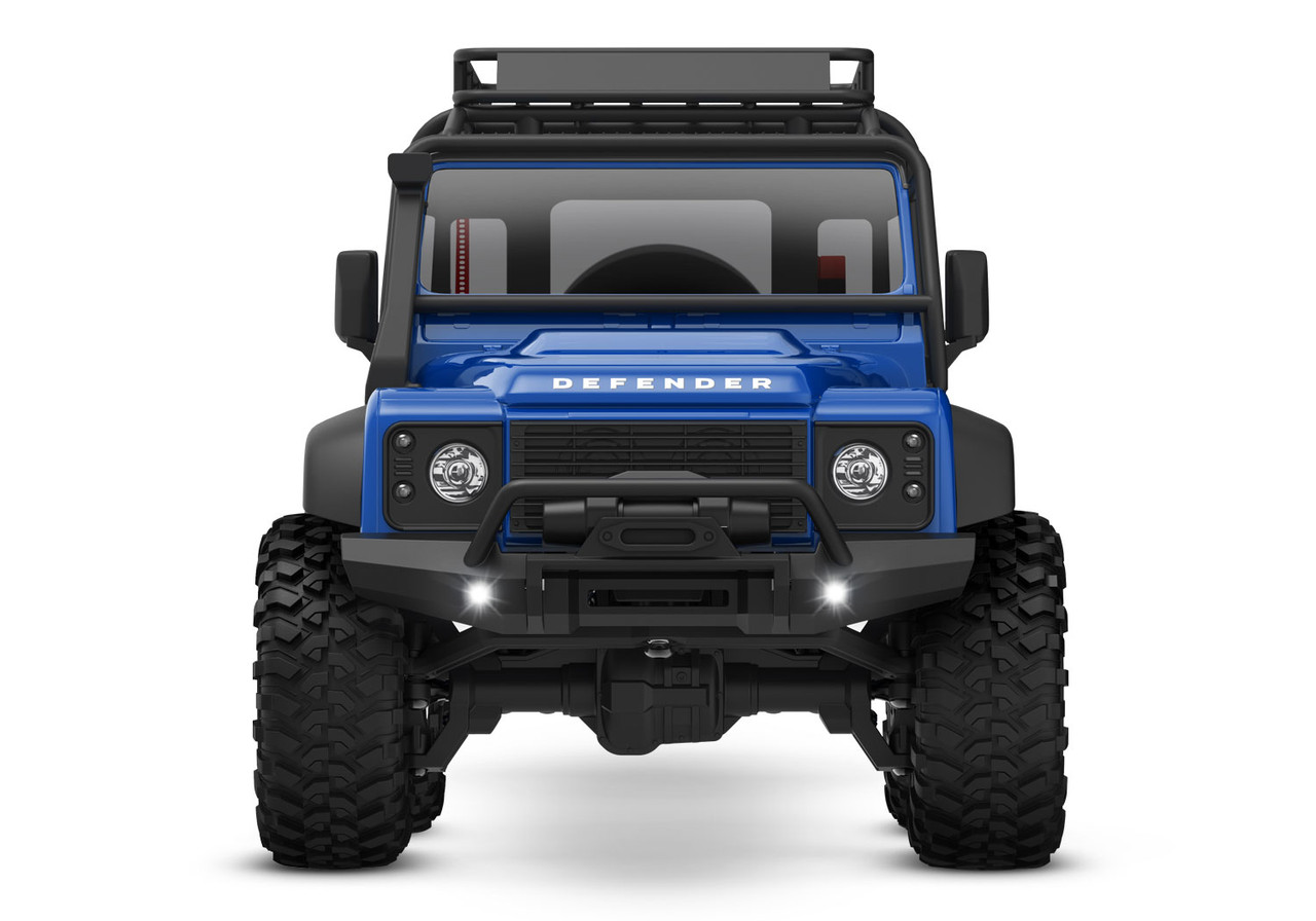 ホビーラジコン Traxxas TRX-4 Land Rover Defender Blue 97054-1-trx-4m-defender-3qtr-