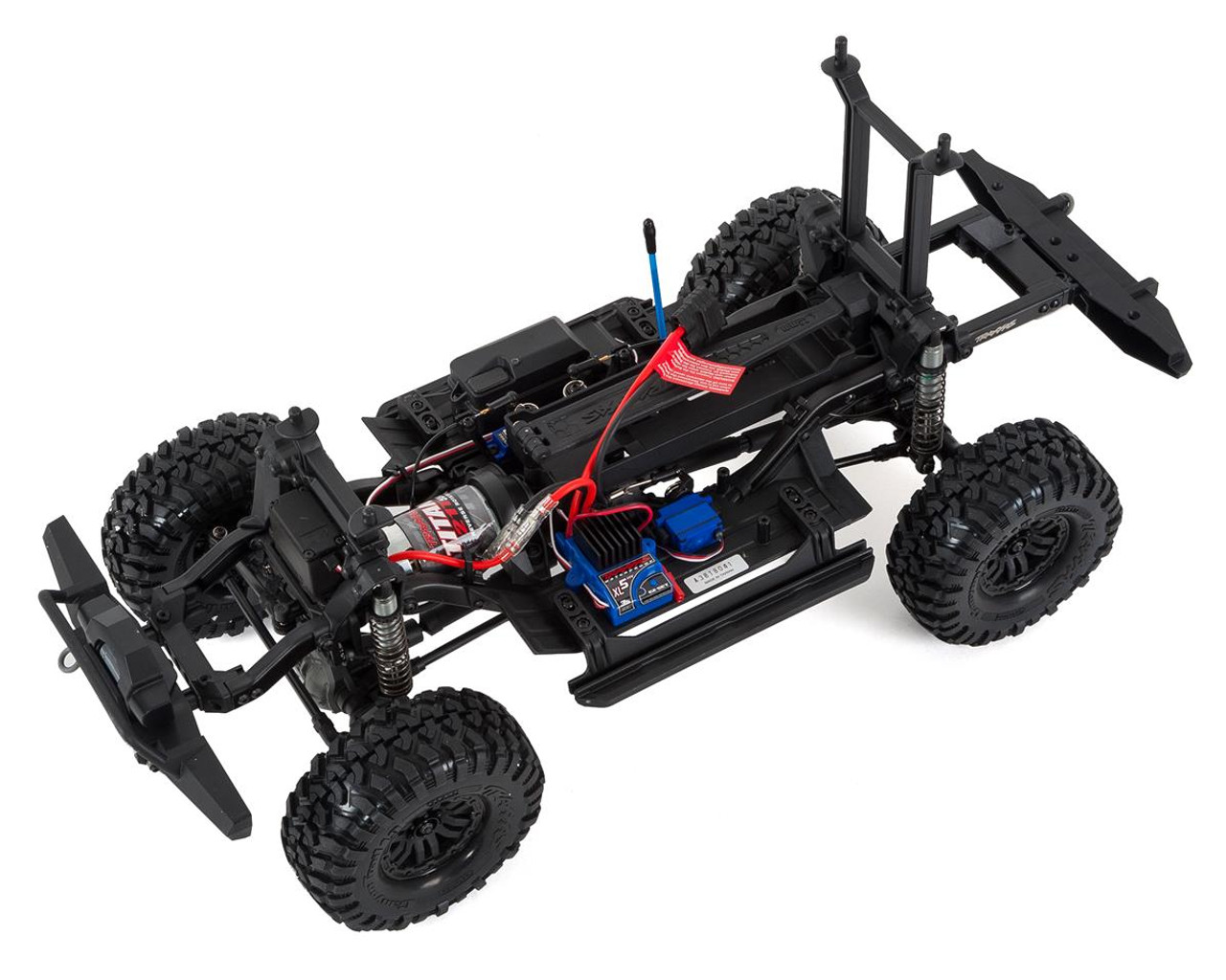 Traxxas TRX-4 1/10 Scale Trail Rock Crawler w/Land Rover Defender Body w/XL-5 ESC & TQi 2.4GHz Radio (Black)