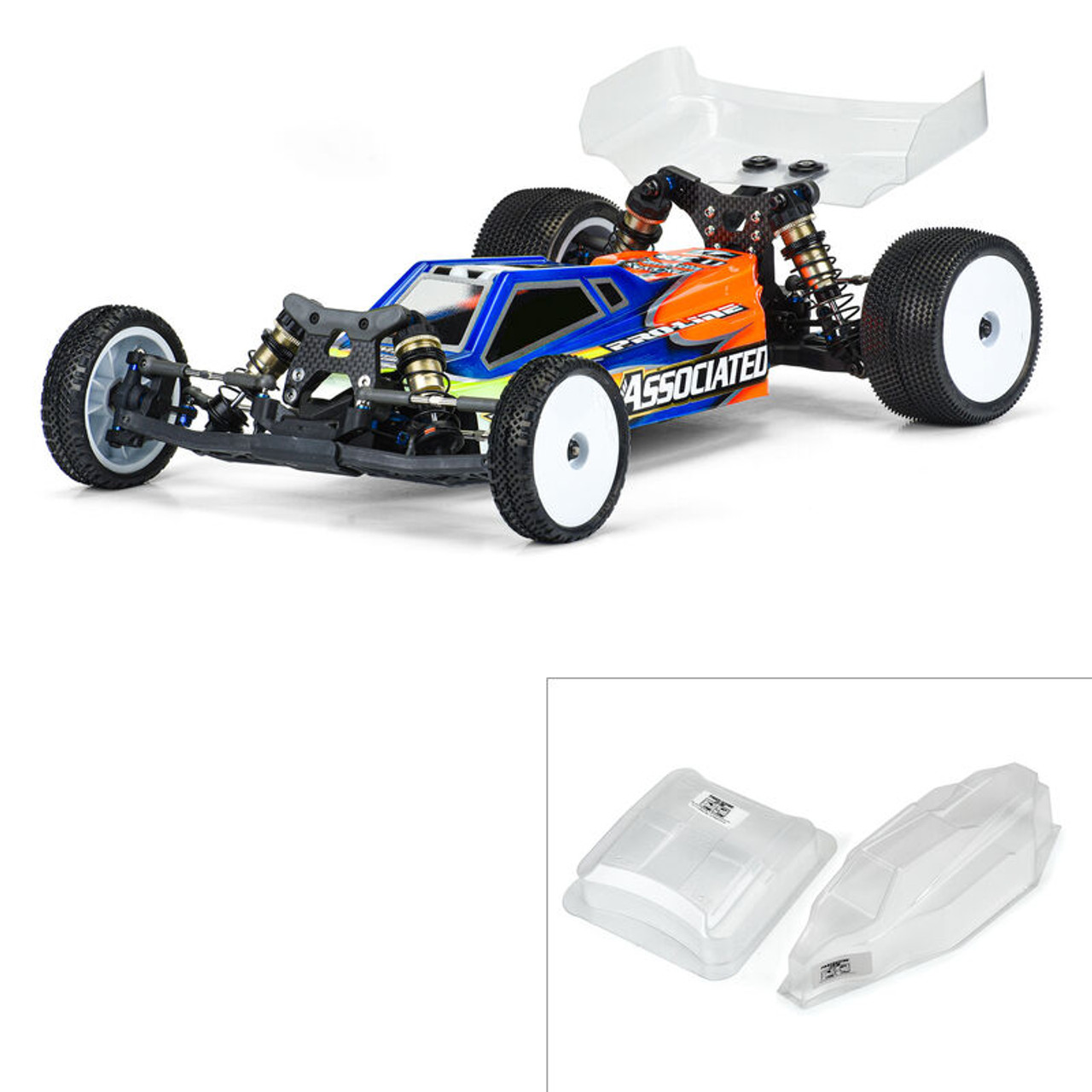 Proline 3607-25 1/10 Axis Light Weight Clear Body: AE B6.4