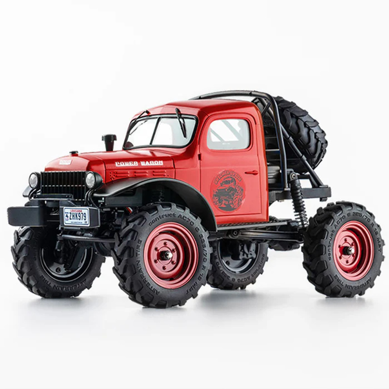 FMS 1:24 FCX24 Power Wagon RTR, Red