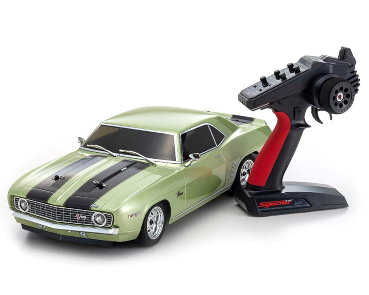 Kyosho 1/10 Fazer Mk2 Readyset with 1969 Chevy Camaro Z28 Body (Frost Green)