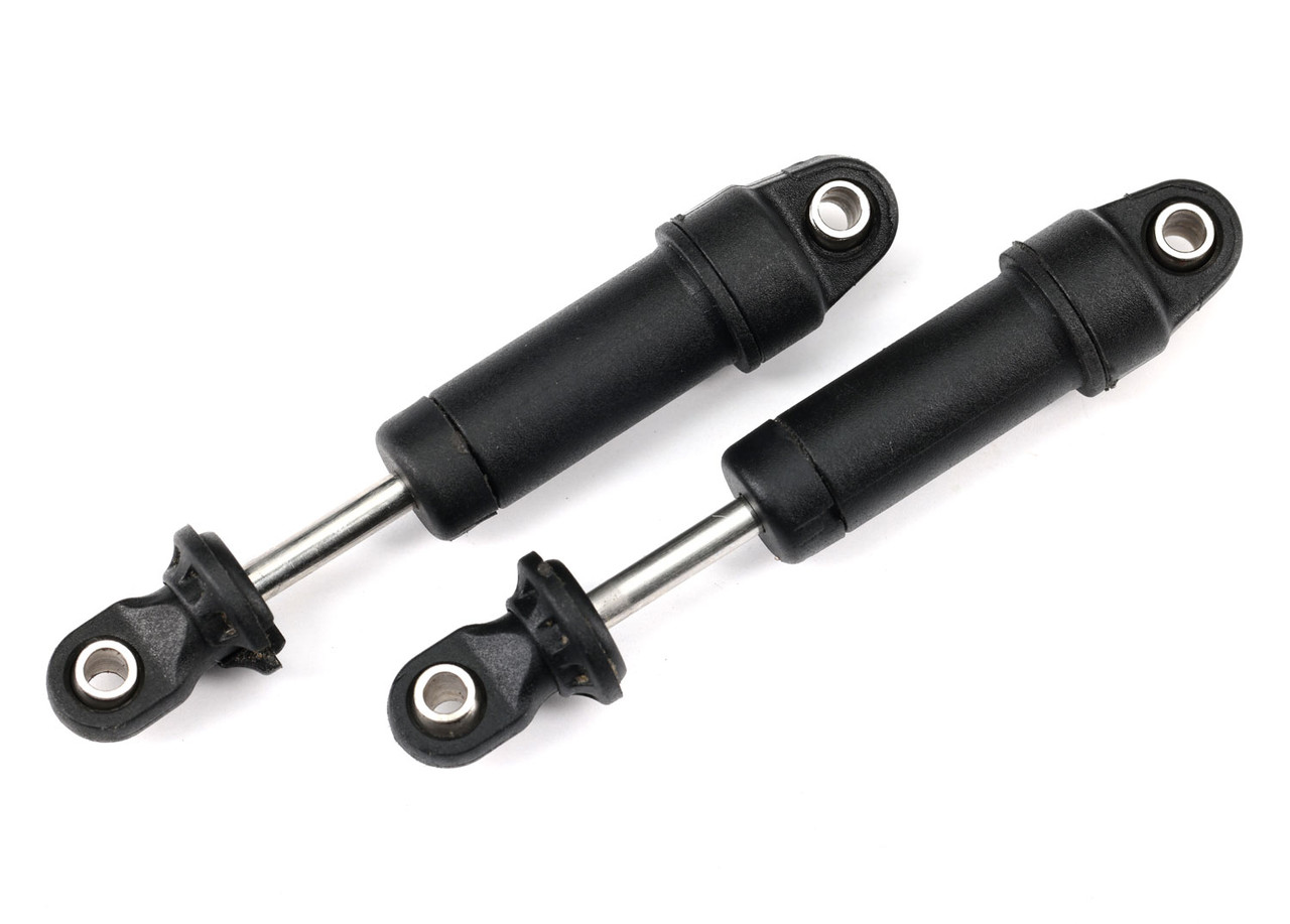 Traxxas 9764 Shocks, GTM (assembled w/o springs) (2)