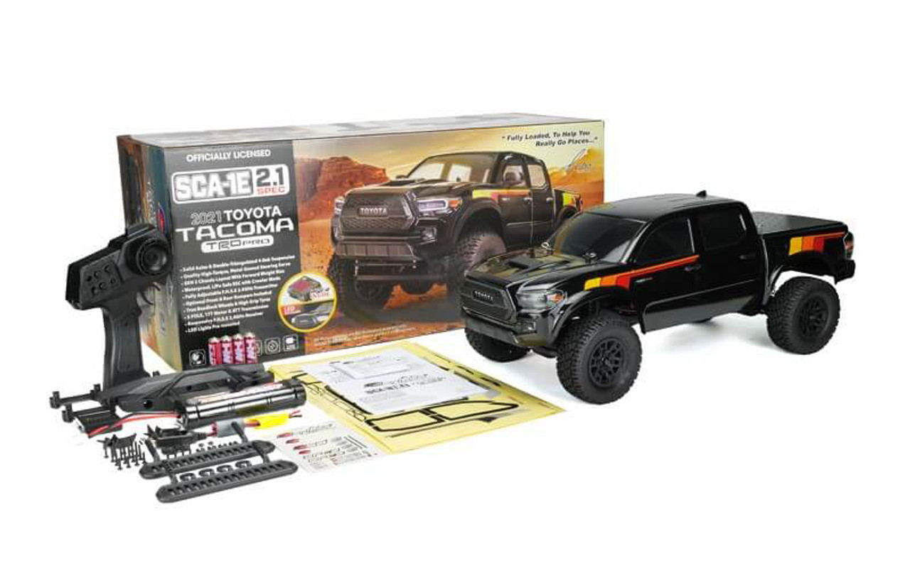 Carisma SCA-1E 1/10 Scale Toyota Tacoma TRD Pro, 2.1 Spec, RTR