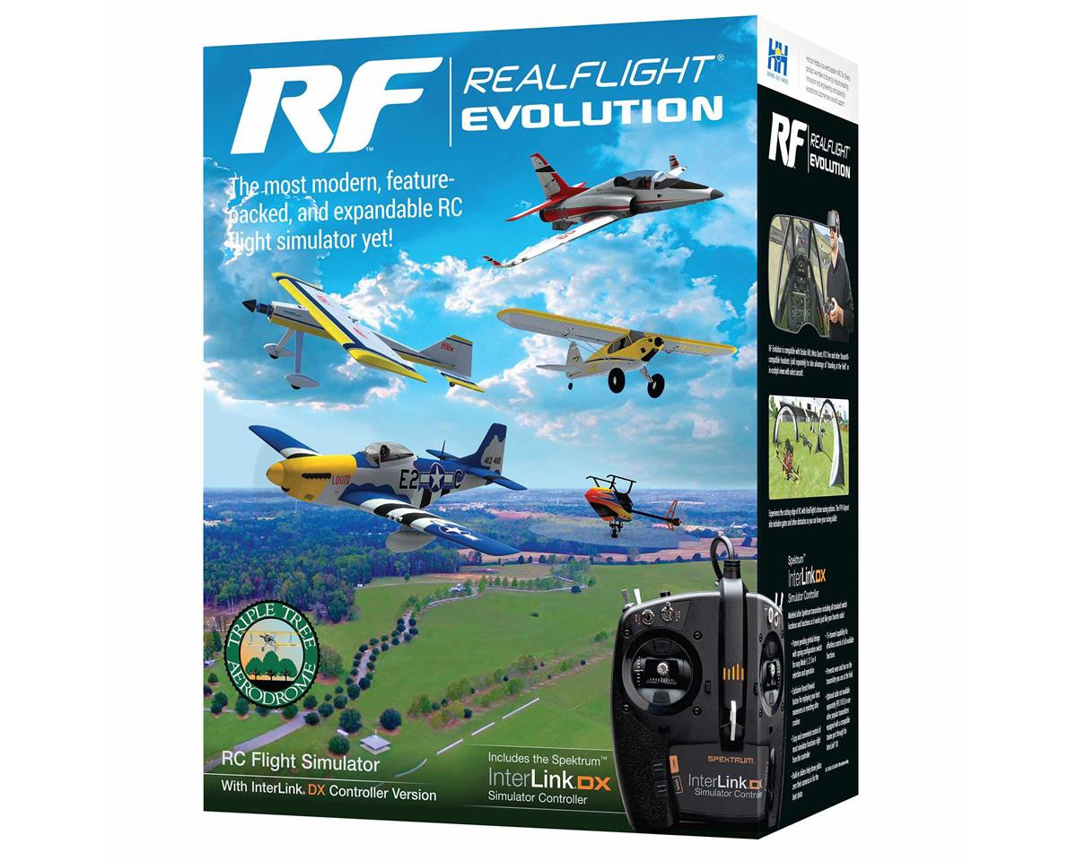 RealFlight Evolution RC Flight Simulator with InterLink DX