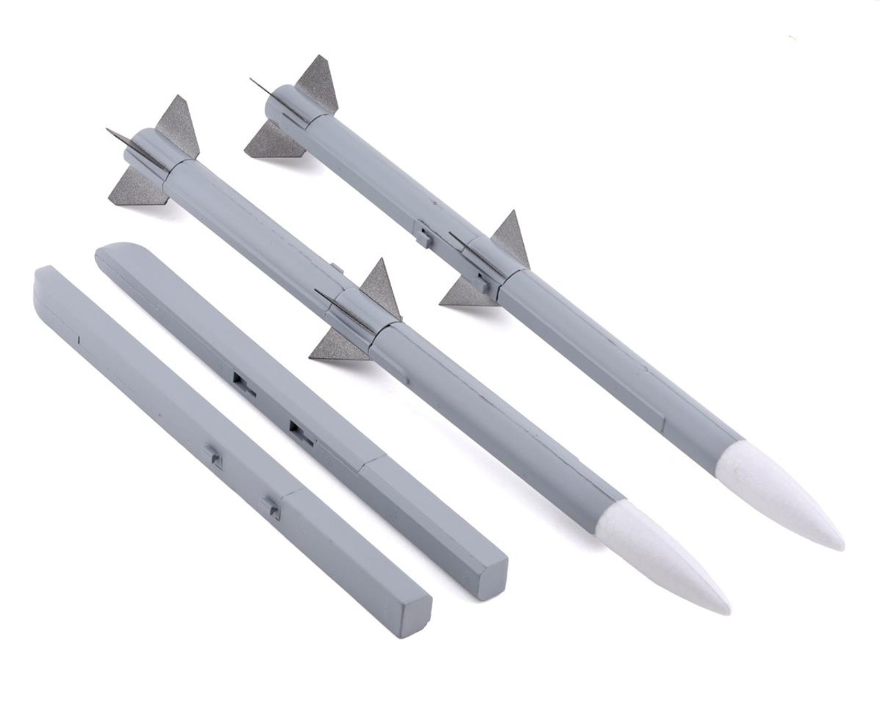 Eflite Wing Tip Missiles: F-16 Falcon-Gray 80mm EDF