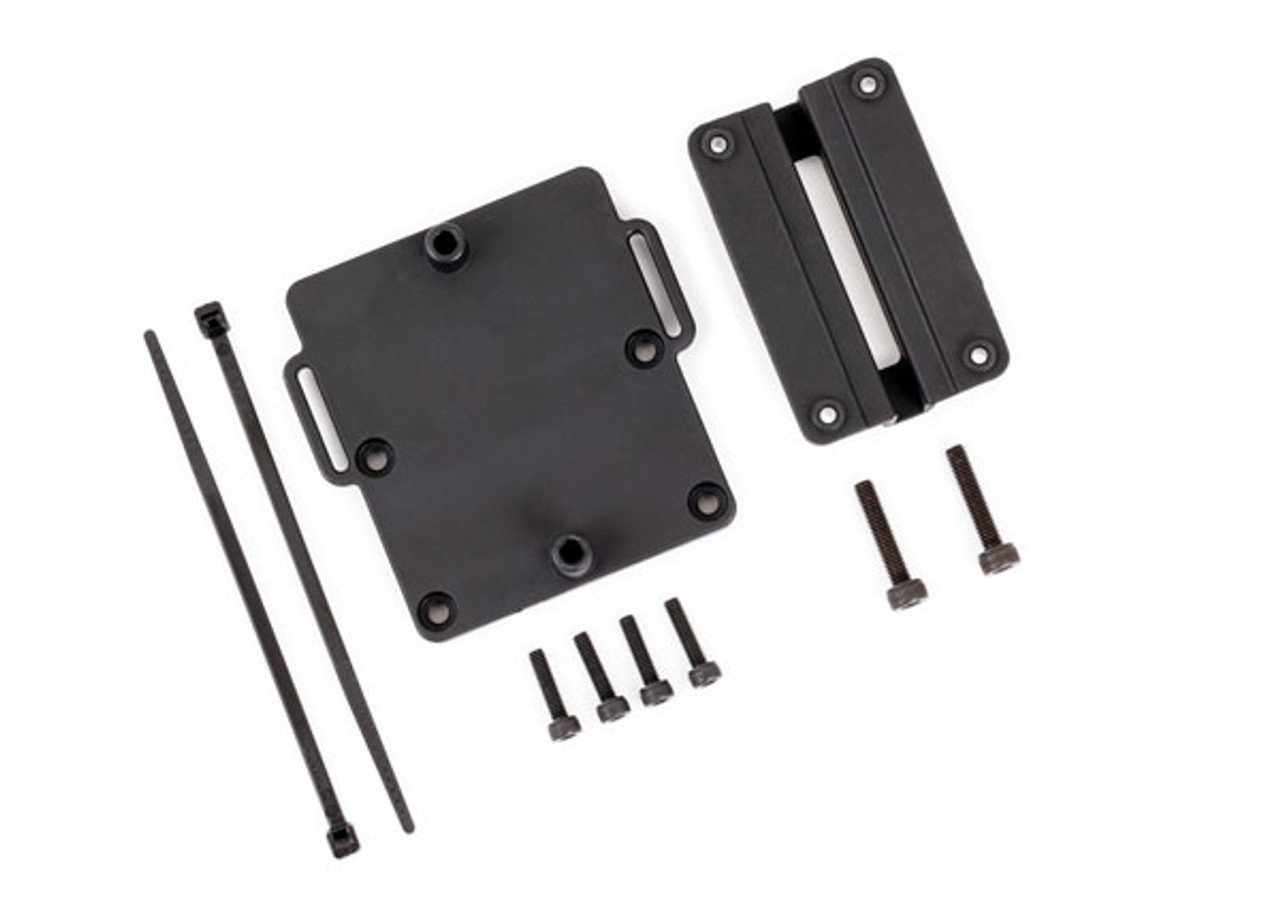 Traxxas 6563 Mount, telemetry expander (attaches to chassis brace (T-Bar))