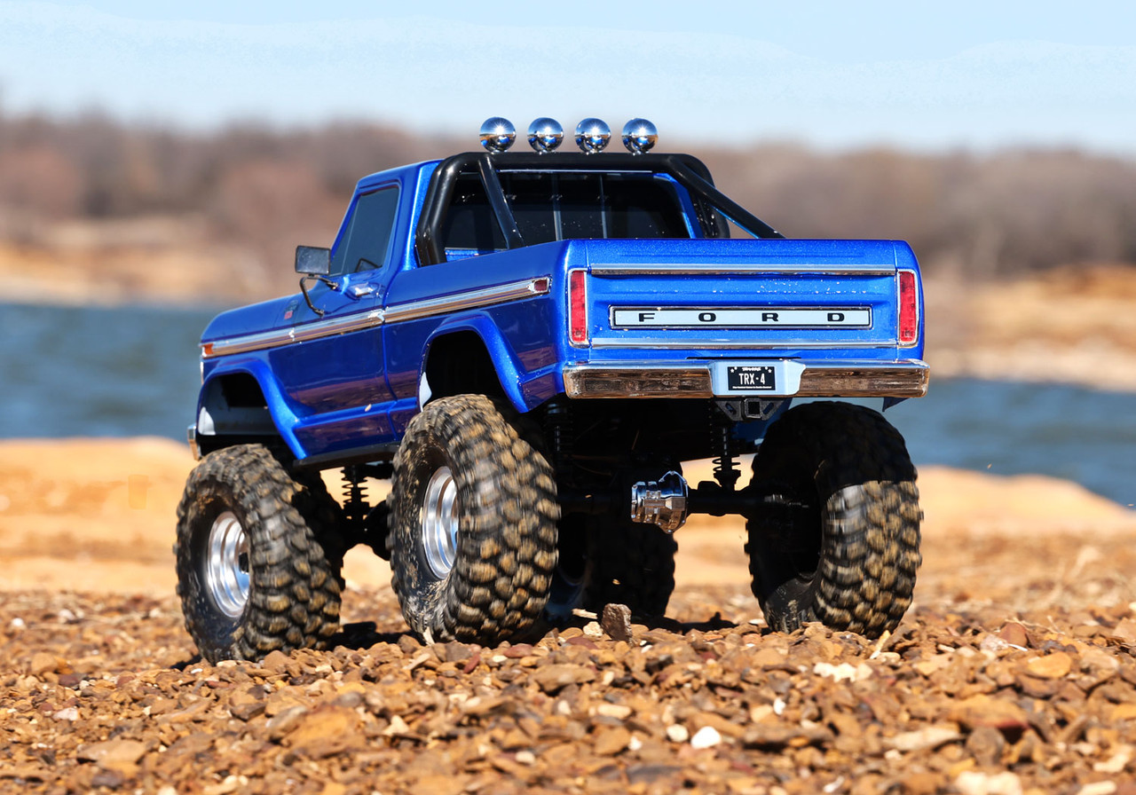 Traxxas TRX-4 Ford F-150 High Trail Edition Blue - Small Addictions RC