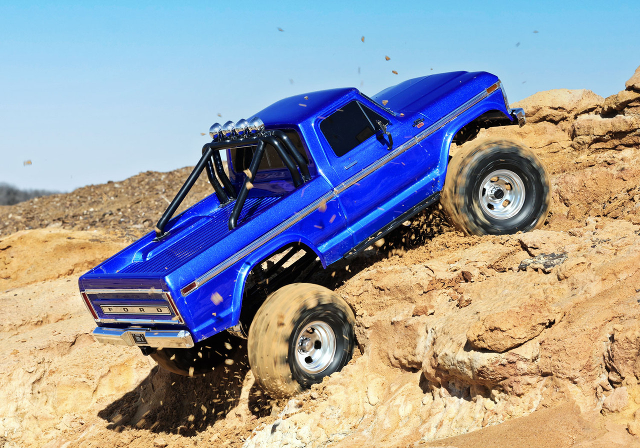 Traxxas TRX-4 Ford F-150 High Trail Edition Blue - Small Addictions RC