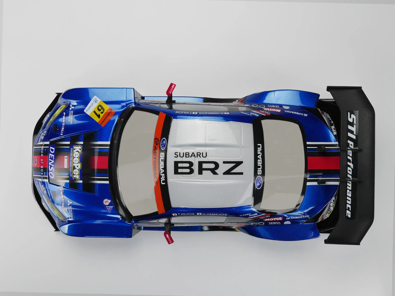 Carisma 2021 Subaru BRZ GT300 190mm Hi-Def Clear Body with Decal