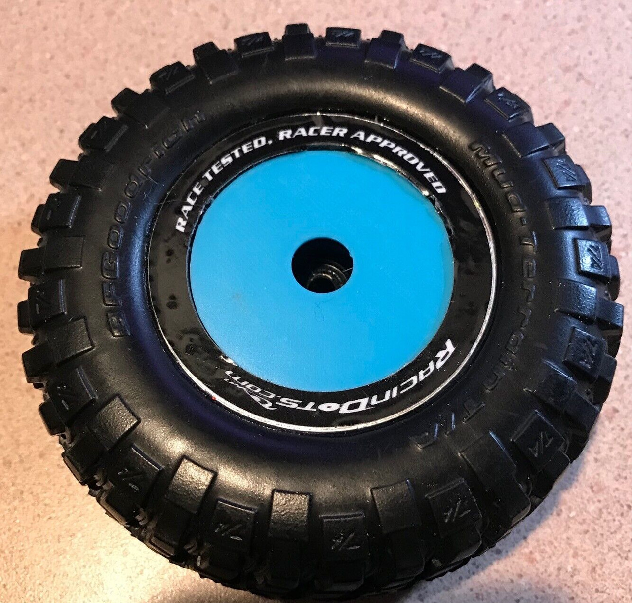 Racin Dots Traxxas Split Spoke Wheel Dot, Light Blue