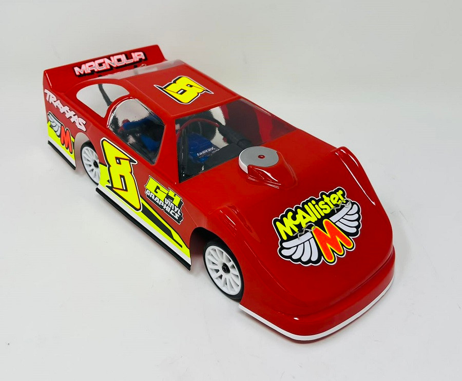 McAllister Racing #324 1/18 Magnolia Late Model for Latrax Rally
