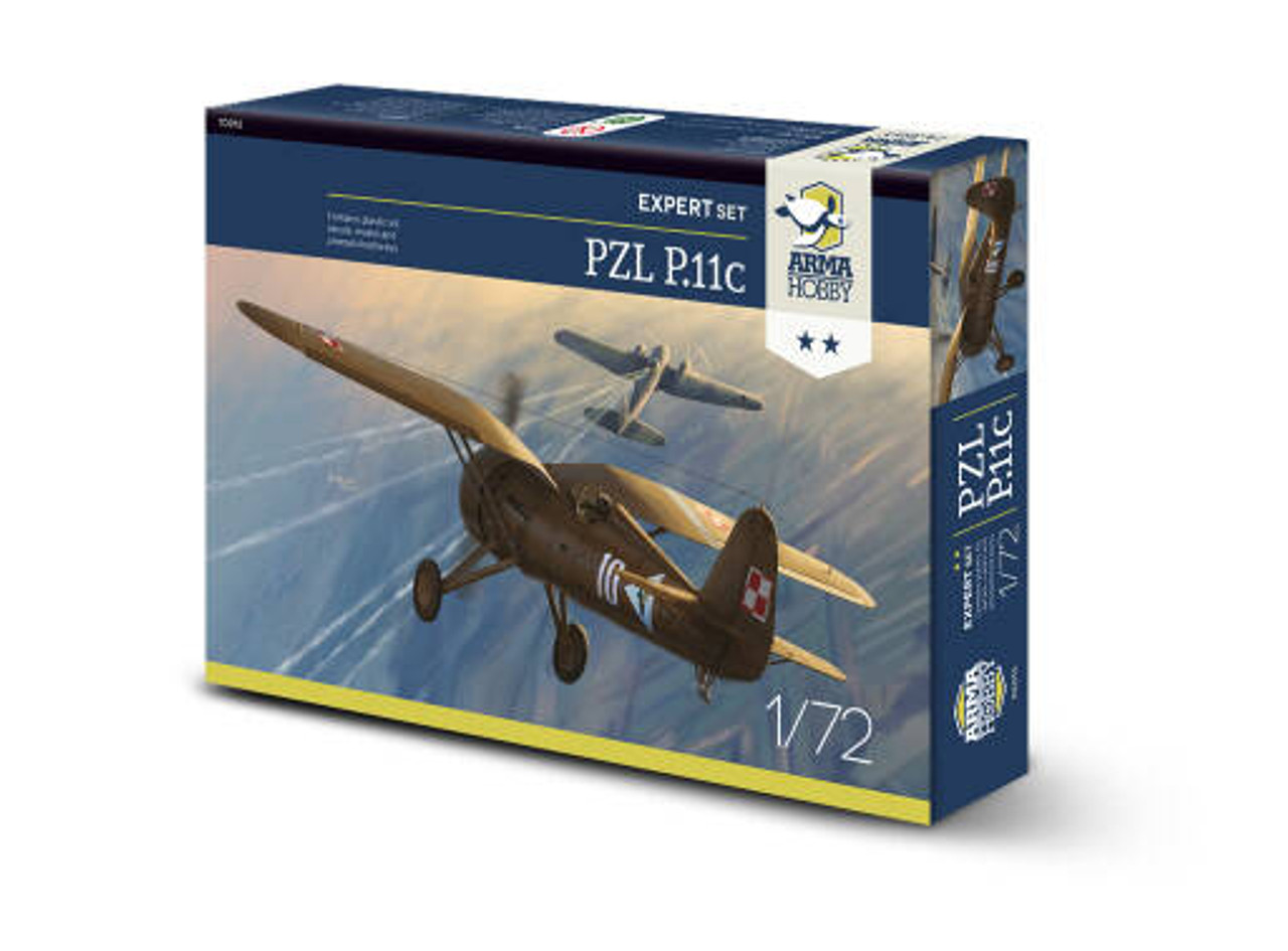 Arma Hobby 1/72 PZL P.11c Expert Set Model Kit