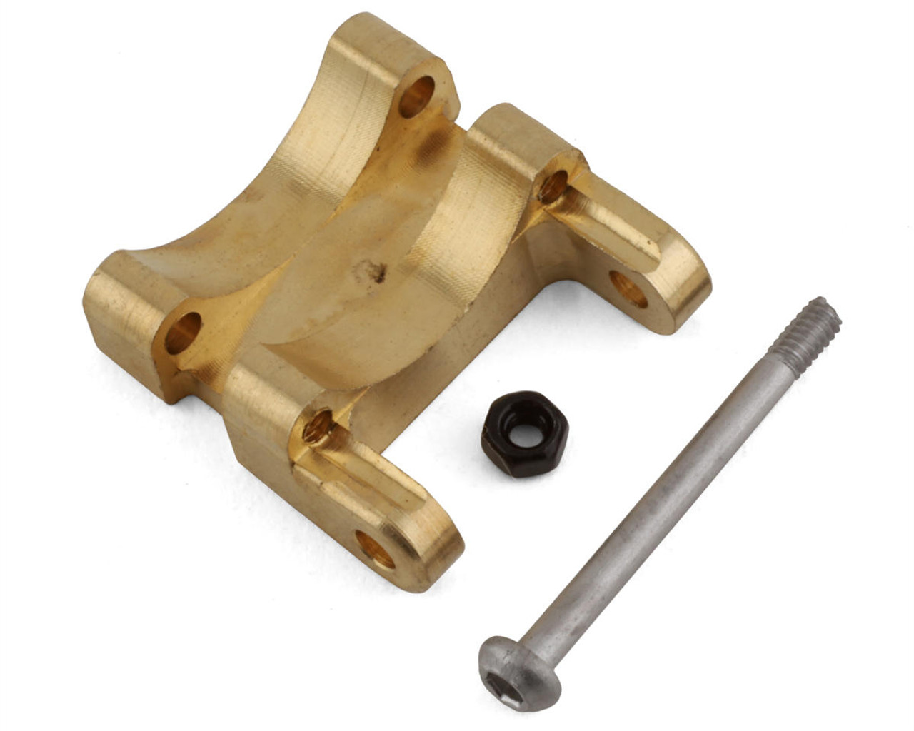 Axial 302006 Rear Upper Link Mount, Brass 1.5g: SCX24