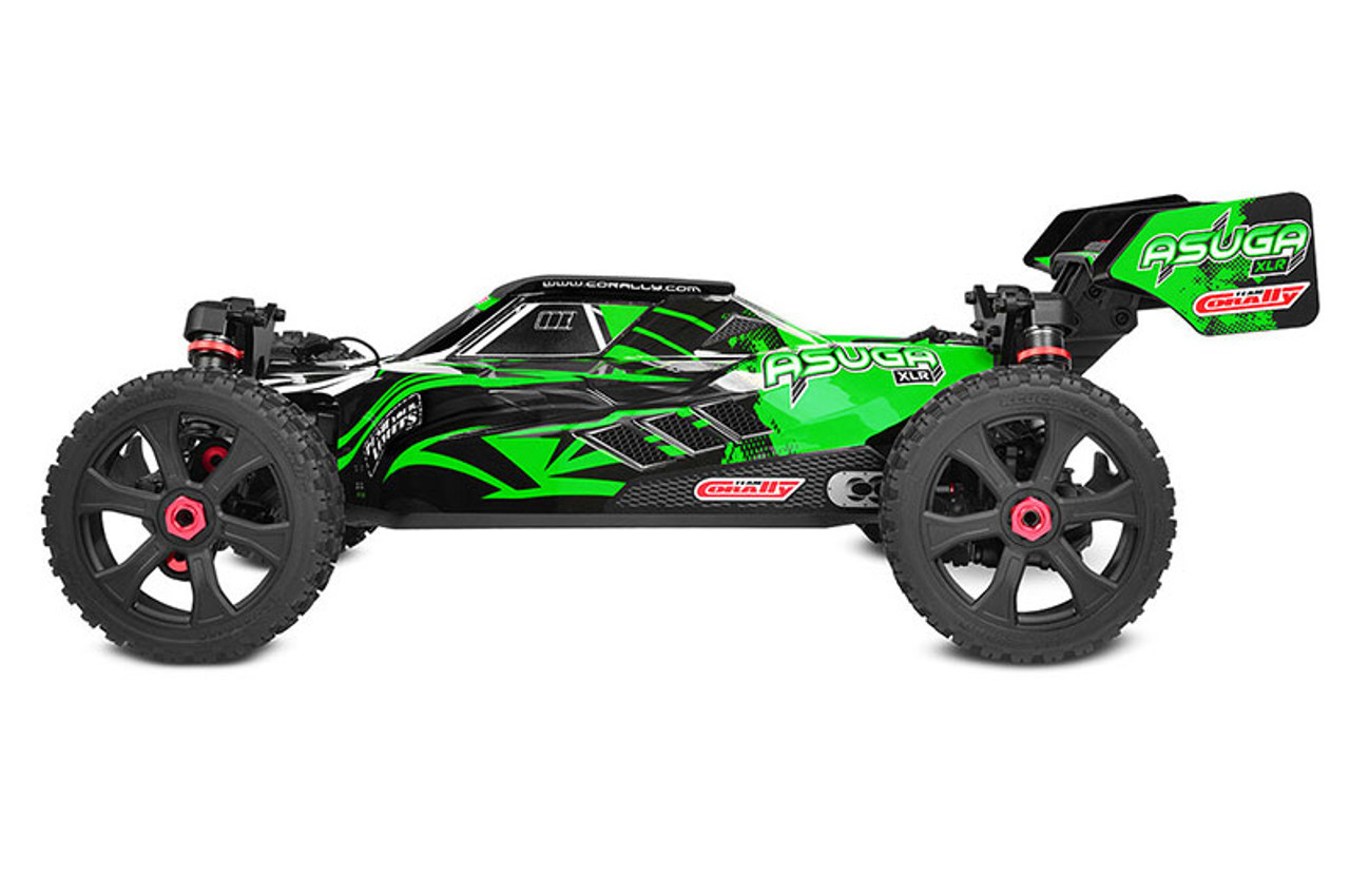 Team Corally Asuga XLR 6S Roller - Green, Large Scale - Small