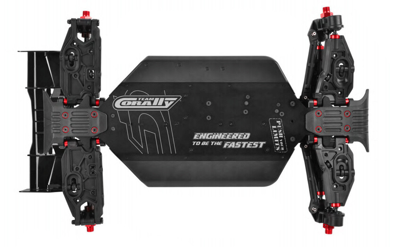 Team Corally Asuga XLR 6S RTR Racing Buggy - Red, Large Scale