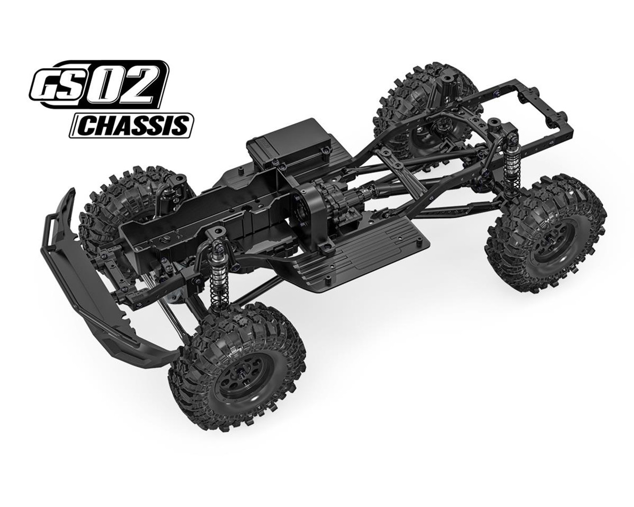 Gmade GS02 Komodo Double Cab TS 1/10 Scale Trail Crawler Kit