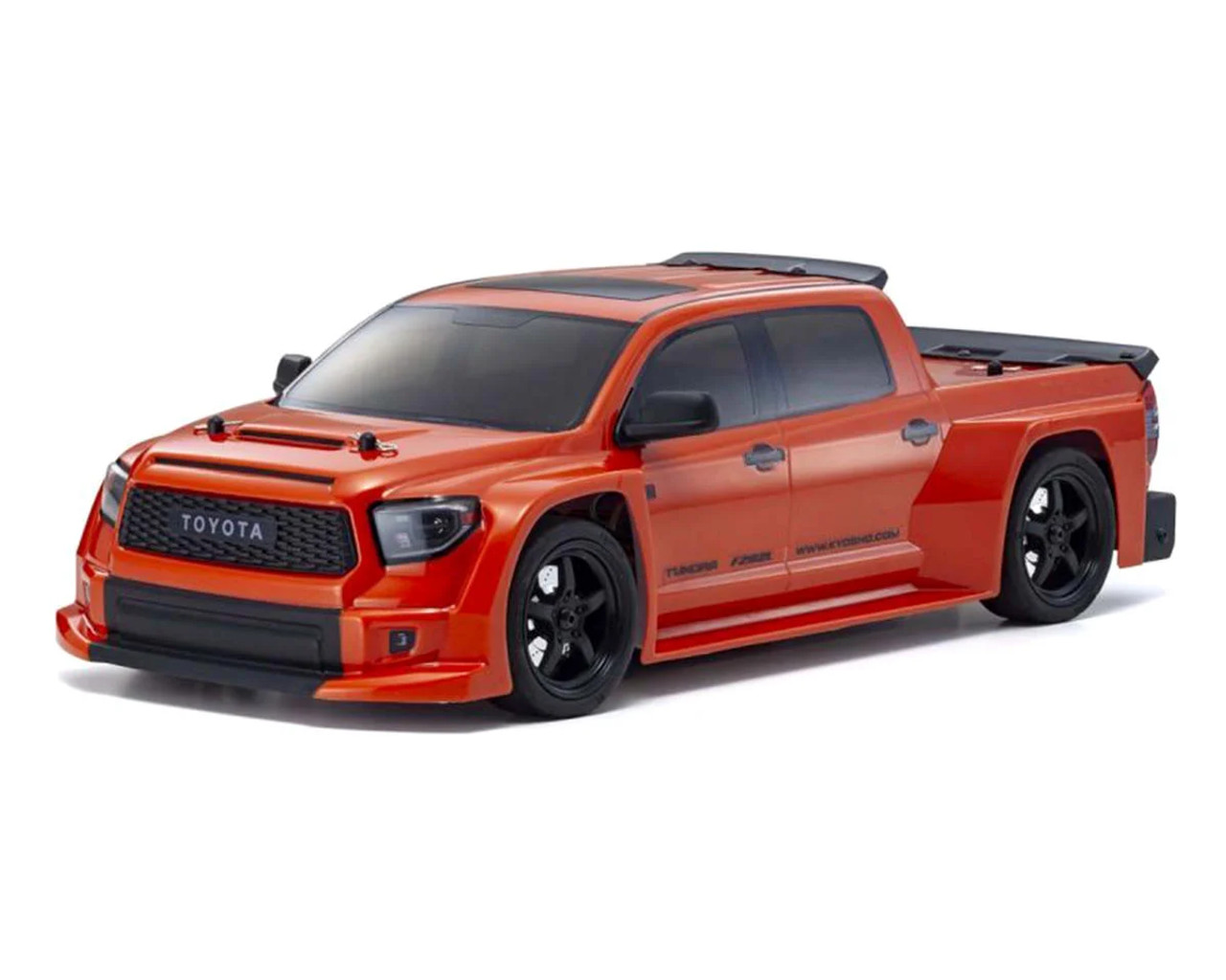 Kyosho Fazer MK2 2021 Toyota Tundra TDR Pro Street Modified RTR, Wide Body, Orange, 1/10 Electric 4WD