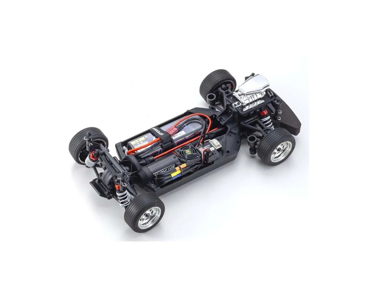 Kyosho Fazer Mk2 1969 Chevy Camaro Z/28 RS Supercharged VE, Tuxedo Black