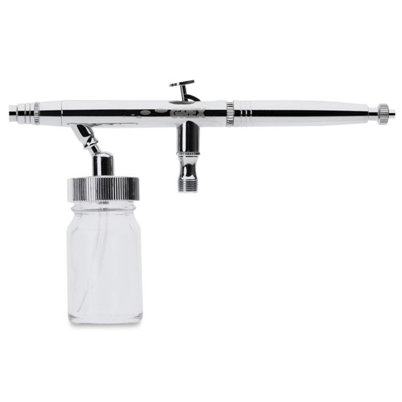 Grex Genesis XBi5 ES- Essential Set, Dual Action Airbrush, Bottom Fed, Siphon Bottle, 0.3mm Nozzle