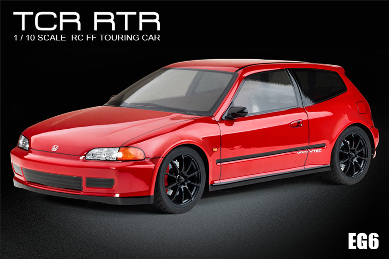 MST TCR-FF 1/10 FWD Brushed RTR Touring Car w/Honda EG6 Body (Red)