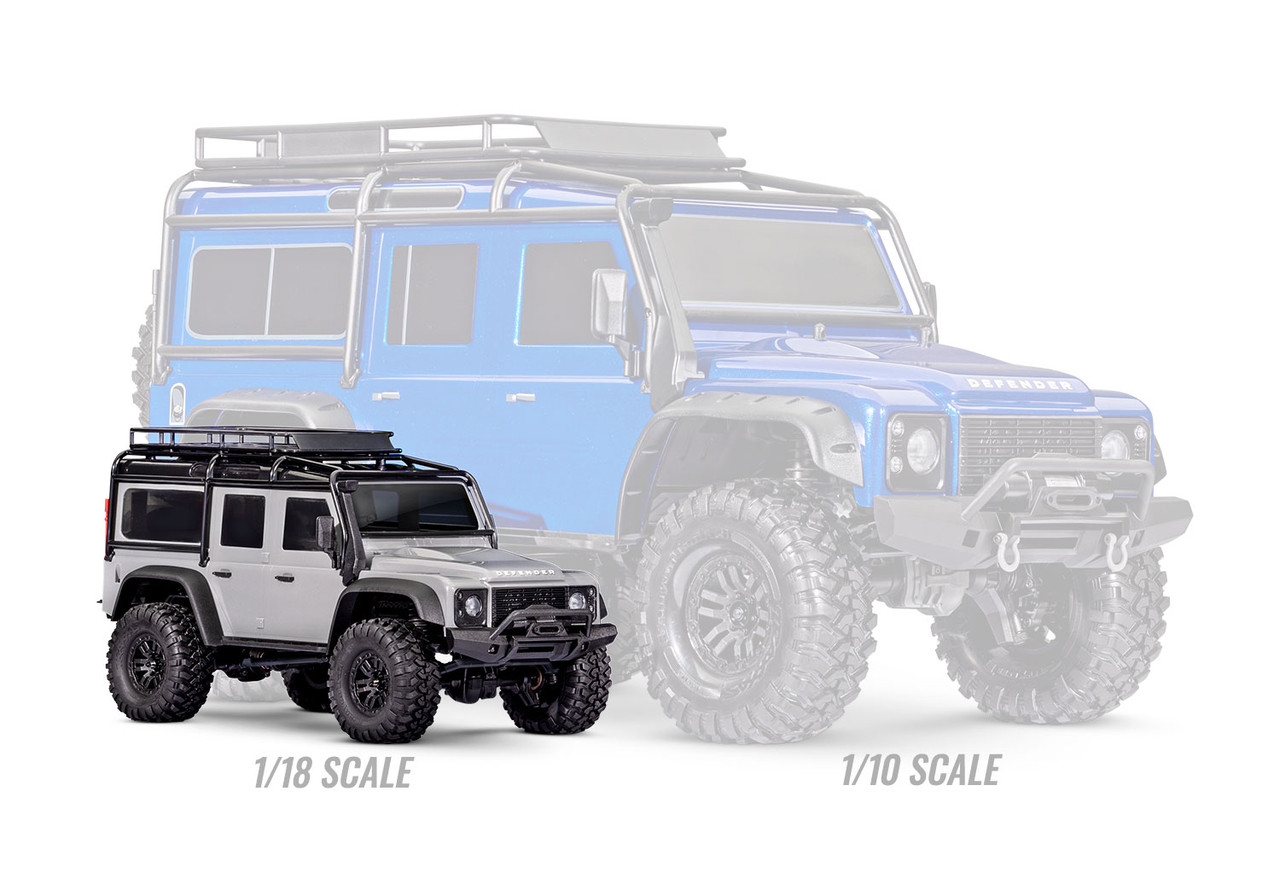 Traxxas TRX-4M 1/18 Scale Land Rover Defender RTR, Orange - Small