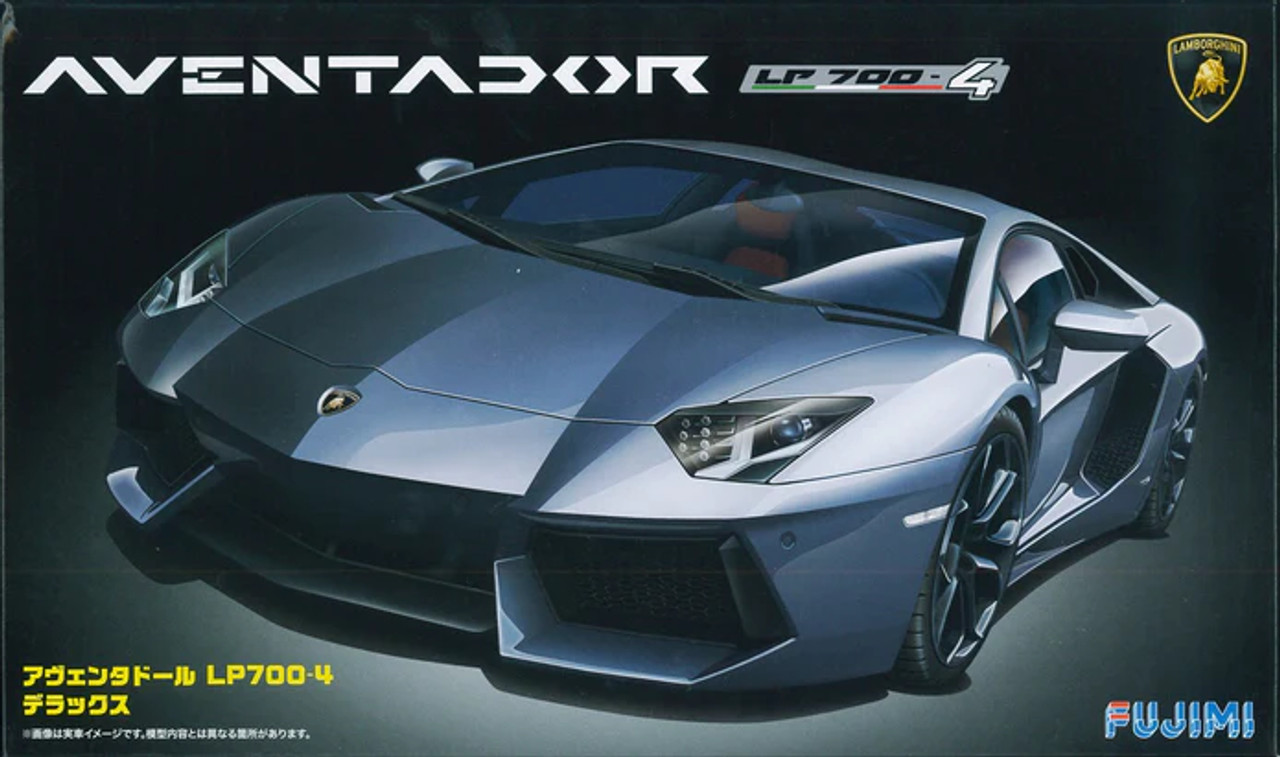 Fujimi 1/24 RS-71 Lamborghini Aventador LP700-4 Deluxe with Etching parts Model Kit